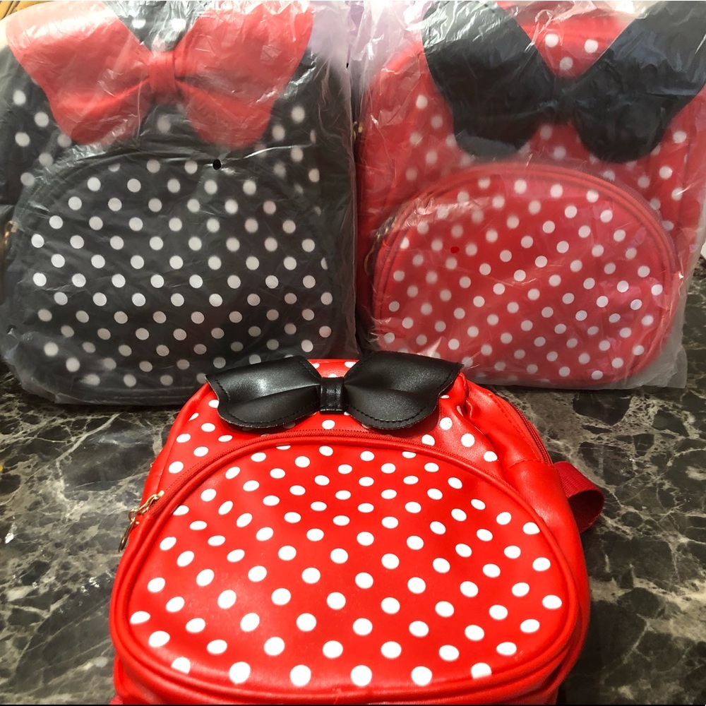 Minnie Mouse back packs